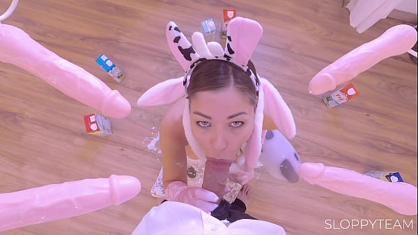 Milf Cow Girl Milking Dicks - Gangbang Dildo Squirting Bukkake Cosplay thumbnail