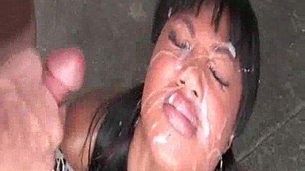 Nonton White Bukkake On Black Babe thumbnail