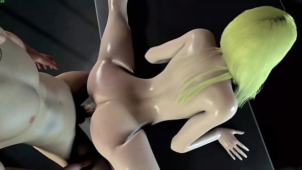 3D BBW blonde slut got her asshole fucked so hard 