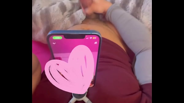 Make Me Cum from the Other Side of the Screen Edging My Heavy Cock on FaceTime