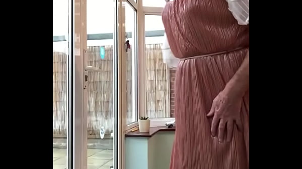 Pose In Dress, And Walk Through Door Into Garden thumbnail