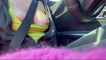 Italian Stepmom Artemisia Love Big Boobs Flash Outside thumbnail