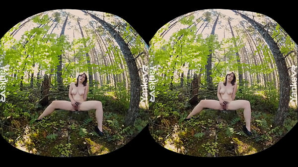Big Meloned Brunette Amateur Honey From Yanks Raven Snow Masturbating Her Hairy Beaver Outdoors In 3d Virtual Reality Video thumbnail