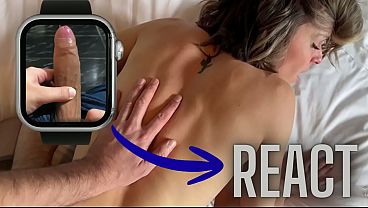React Husband watches friend fuck his wife in the ass before cumming in her pussy Amateur Hotwife