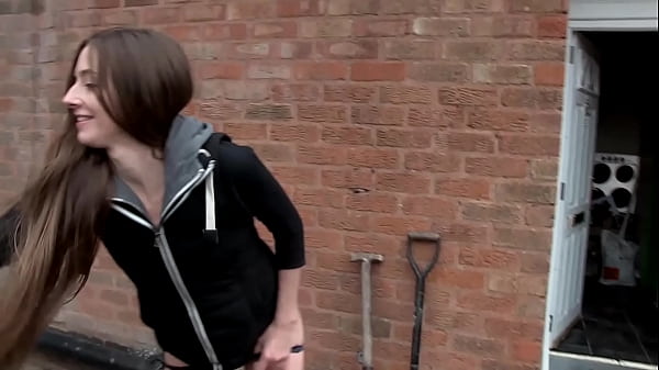 Slim Long Haired Brunette Amateur Teen Pissing In Public Places thumbnail