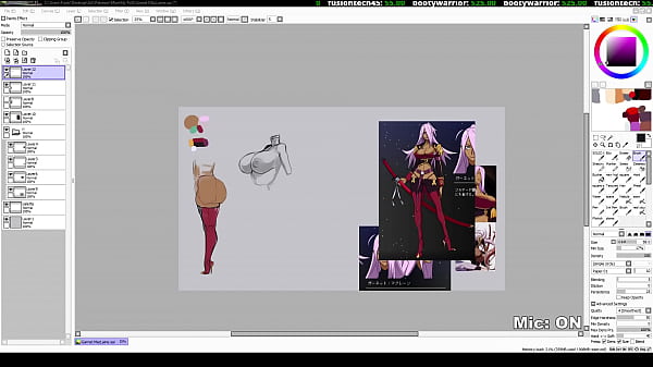 Nonton Chun-li Broadcast By Liveforthefunk On Picarto From January Twentieth 2021 A thumbnail