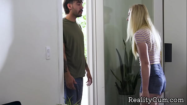 Horny Blondie Teenager Get Her Bush Pounded By Huge Dick And Swallow It Deep Down Her Throat thumbnail