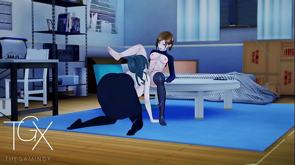 Nonton Anime Gaming Nobara And Maki Sex Lesbian Jujutsu Hentai Yuri thumbnail