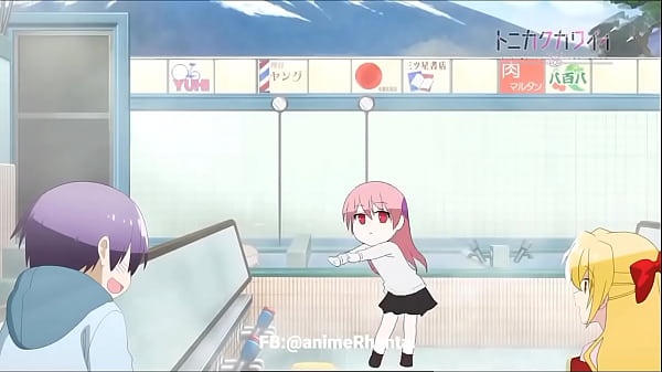Una waifu bailando con canci&oacute_n omae wa mu de fondo