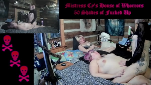 House Of Whorrors Trans Dominatrix Having Fun Administering Her Subs thumbnail