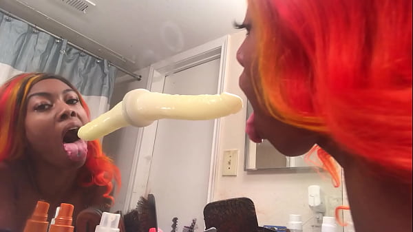 Nonton Practicing How To Take A White Cock Down My Throat thumbnail