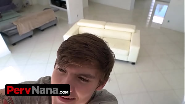 Pervnana - Lucky Boy Helps Busty Stepnana To Instal Security Camera And Gets Rewarded With Hot Pounding thumbnail