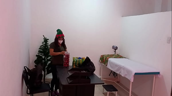 THE_NURSE ISCAUGHT_IN THE HOSPITAL_DECORATING THE DOCTOR S_OFFICE AND GETTING SUPERSEXY AND HOT