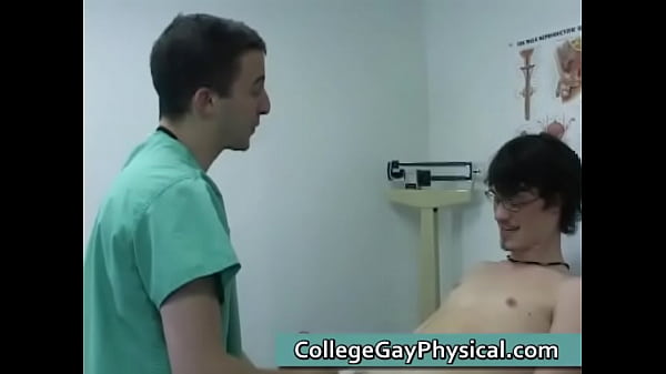Cute gay guy comes to the doctor gays