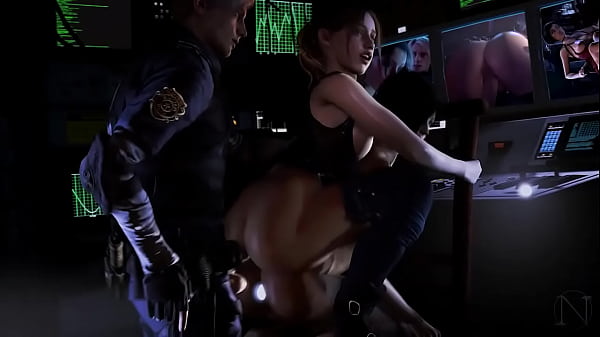 Nonton Claire And Ada Threesome In Monitoring Room With Anal Buttplug Re (niisath) thumbnail