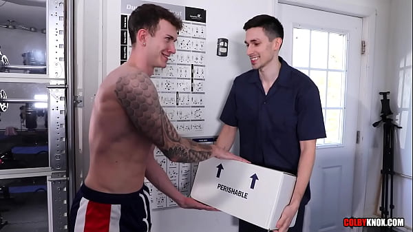 Kane Fox Drops off an Extra Large Package in Finn August's Ass RAW 