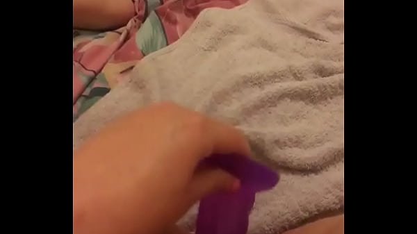 Wife pleasing herself