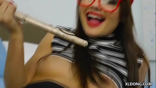 Stepbrother fucks Adria Rae 