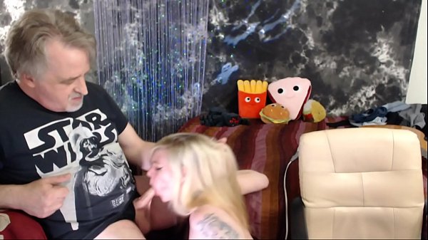 Old Man Gets Deep Throat Blowjob Ending In Cumming On Girls Boobs thumbnail