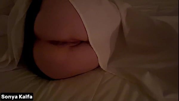 Horny Arab Step Mom getting fucked night on the bed