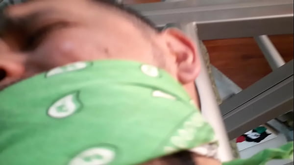 For The First Time In Bondage Gag Test Kaxorr&atilde;o Is Gagged. From Bondageman. thumbnail