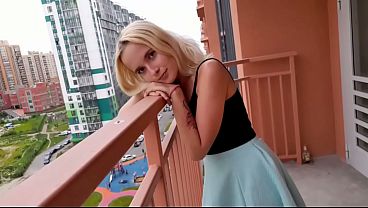 I met my next-door neighbor on the balcony while her husband was out of home for a moment, so we needed to do it quickly I met my next-door neighbor on the balcony while her husband was out of home for a moment, so we needed to do it quickly