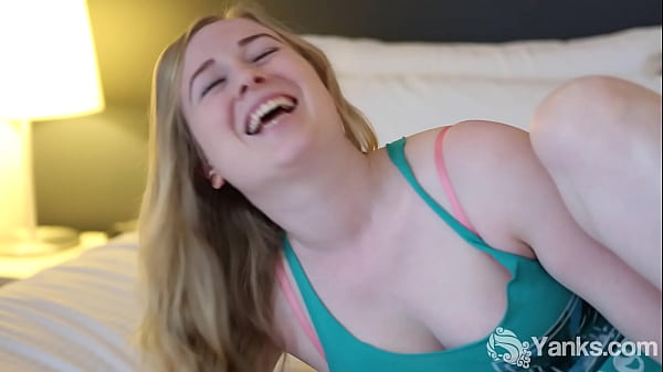 Big Natural Boobed Blonde Amateur Babe From Yanks Satine Spark Masturbating Her Pussy And Talking Dirty thumbnail