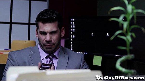 Muscled Businessman Assfucked By Hunky Stud thumbnail