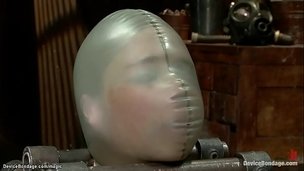 Blonde Lesbian Slave Star In See Through Lingerie Bound To Metal Device In Squating Position Gets Cattle Prod Then Gets Pussy Clamped And Tormented By Dominatrix Claire Adams thumbnail