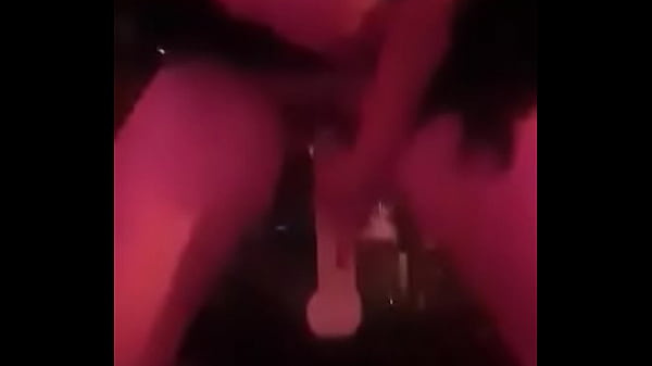 Clare takes a big dildo