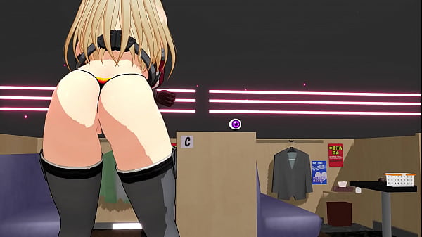 Kancolle Ship Bismarck Lewdly Dancing With Anal Beads thumbnail