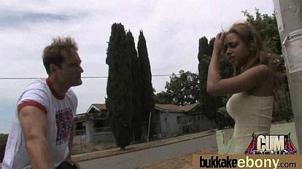 Busty Black Babe Bubble Bath Group Cocksuck! 5 thumbnail