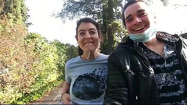 Outdoor Blow Job In The Street N Facial Cumshot thumbnail