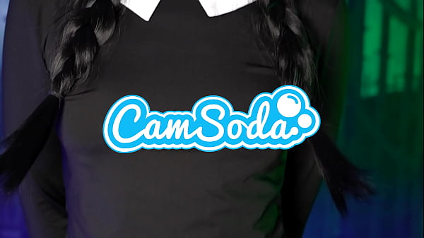 Nonton Horny Wednesday Addams Masturbates Until Quivering Orgasm - Halloween Cosplay Special thumbnail