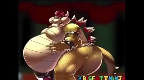 bowser peidando na cara da princesa peach safada 