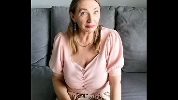 Mature Woman Comforts Young Man After Breakup With Striptease And Bedroom Lessons thumbnail