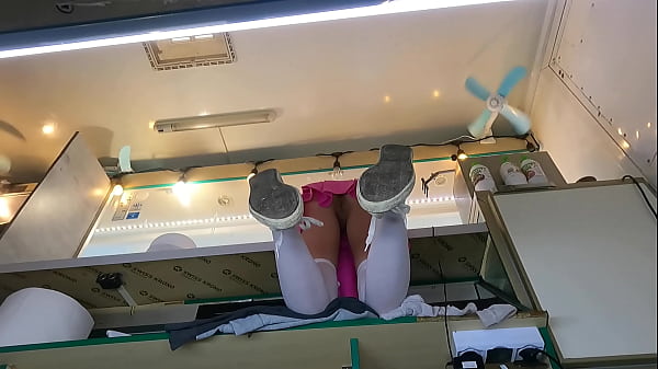 Brunette Teen Moaning While Boss Is Teasing Her Pussy At Work thumbnail