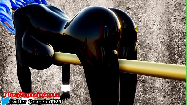 3d hentai tuck a long stick between tits and thighs 