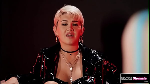 Trans Witch Ella Hollywood Kisses Her Crush And Tgirl Alisia Rae Joins In 3some.the Small Tits Ts Sucks Their Dicks And The Other Tranny Barebacks Her thumbnail