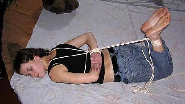 Tied Up Teen Girlfriends! thumbnail