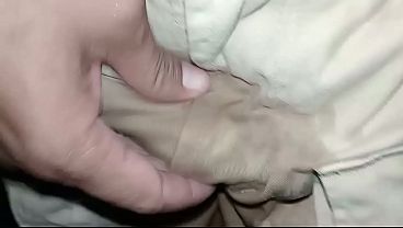 Pantal&oacute;n orinado con pa&ntilde;al de tela y toquesito 