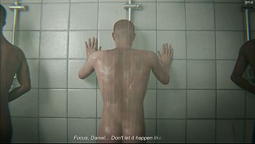 Nonton Жёсткий секс в казарме с нашим другом, дрочим с ним члены, трахаем его в попу и кончаем, анимация из игры thumbnail