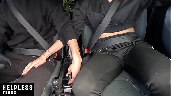 Driving My Teen Stepdaughter To Her Boyfriend! Fingering Her To Educate Her On Sex! thumbnail