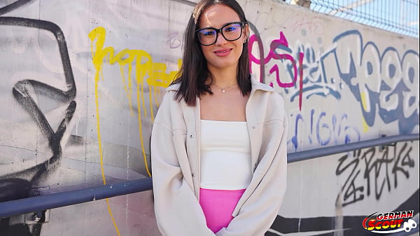 GERMAN SCOUT_Petite and smallTits Latina Teen Lucy Mendez Pick Up for Casting Fuck