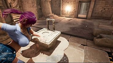Nonton The Secret Totem Helped Lara Have Fun And Splash Her Juices On The Floor. 3d Hentai thumbnail