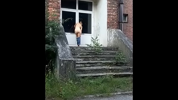 Striptease in public
