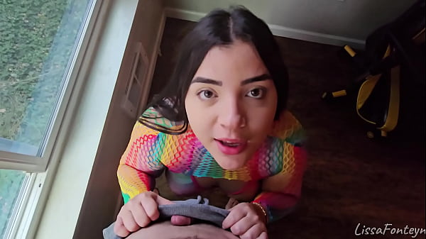 Nonton Pov - Sloppy Blowjob And Delicious Sex In The Window thumbnail