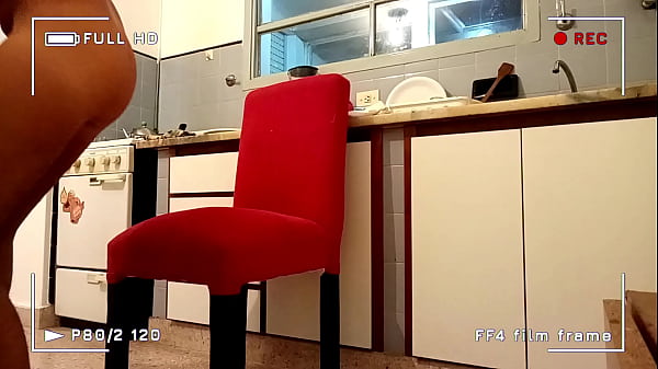 I caught my stepdad recording me when we were fucking in the kitchen. The video is free for subscribers.