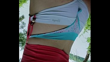 Panties in public