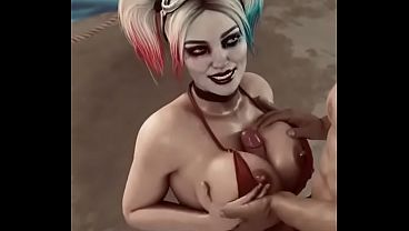 Hot harley quinn dc injustice